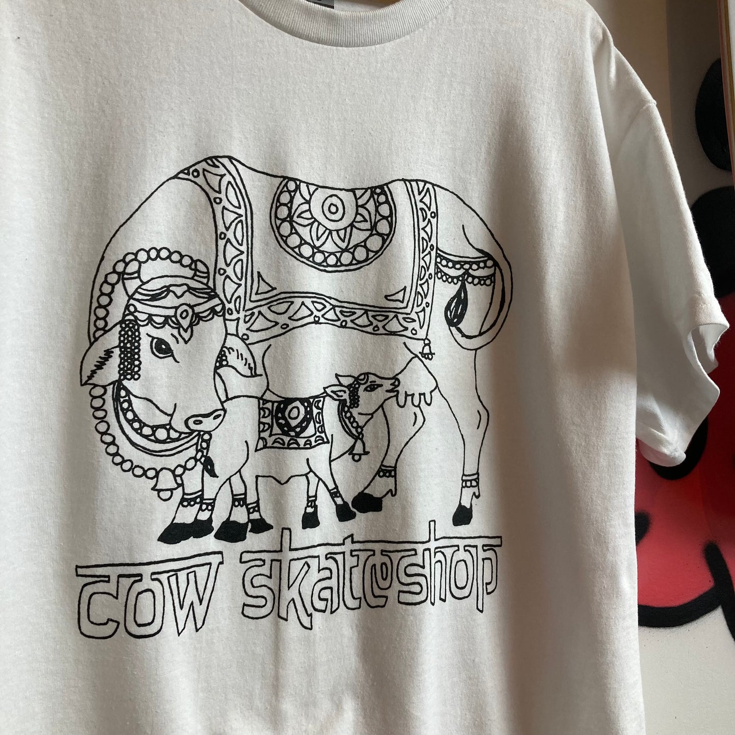 Cow Skateshop Holy Cow Tee White