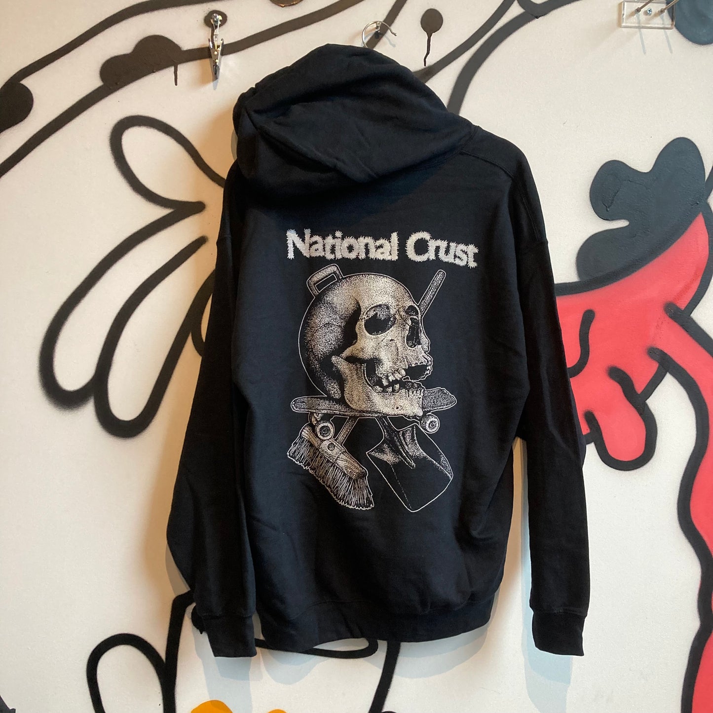 National Crust Logo Hoodie - Black