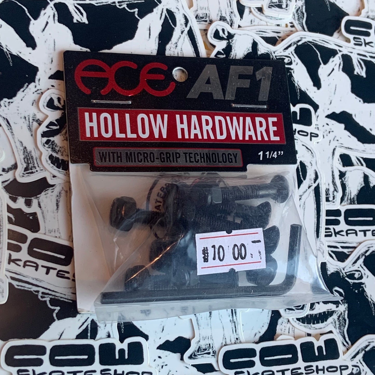 Ace AF1 Hollow 1 1/4” Bolts - Pack of 8