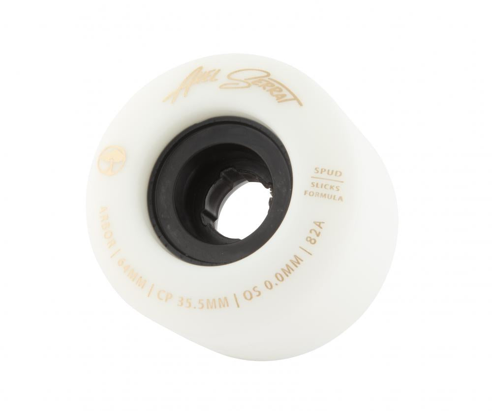 Arbor Signature Wheel Spud Axel Serrat 82a 64MM (White)