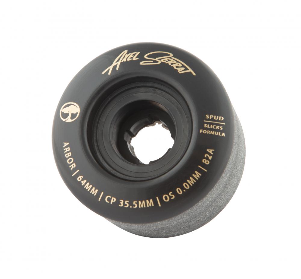 Arbor Signature Wheel Spud Axel Serrat 82a 64MM (Black)