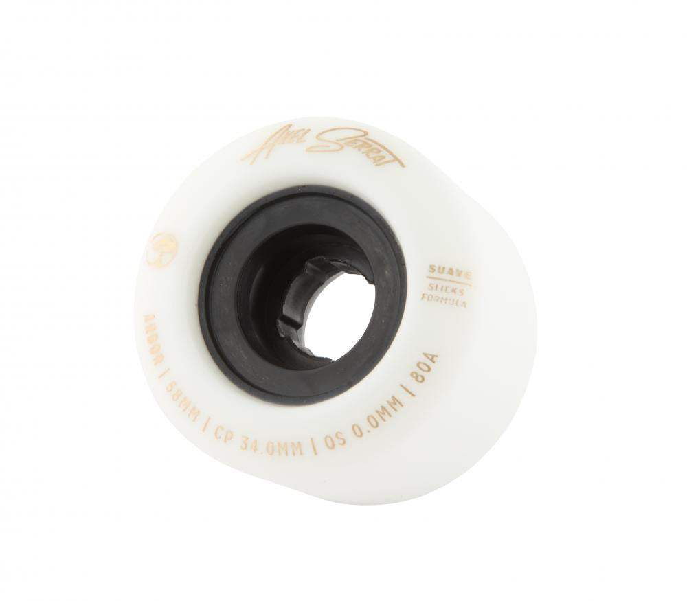 Arbor Signature Wheel Suave Axel Serrat 80a White 58MM