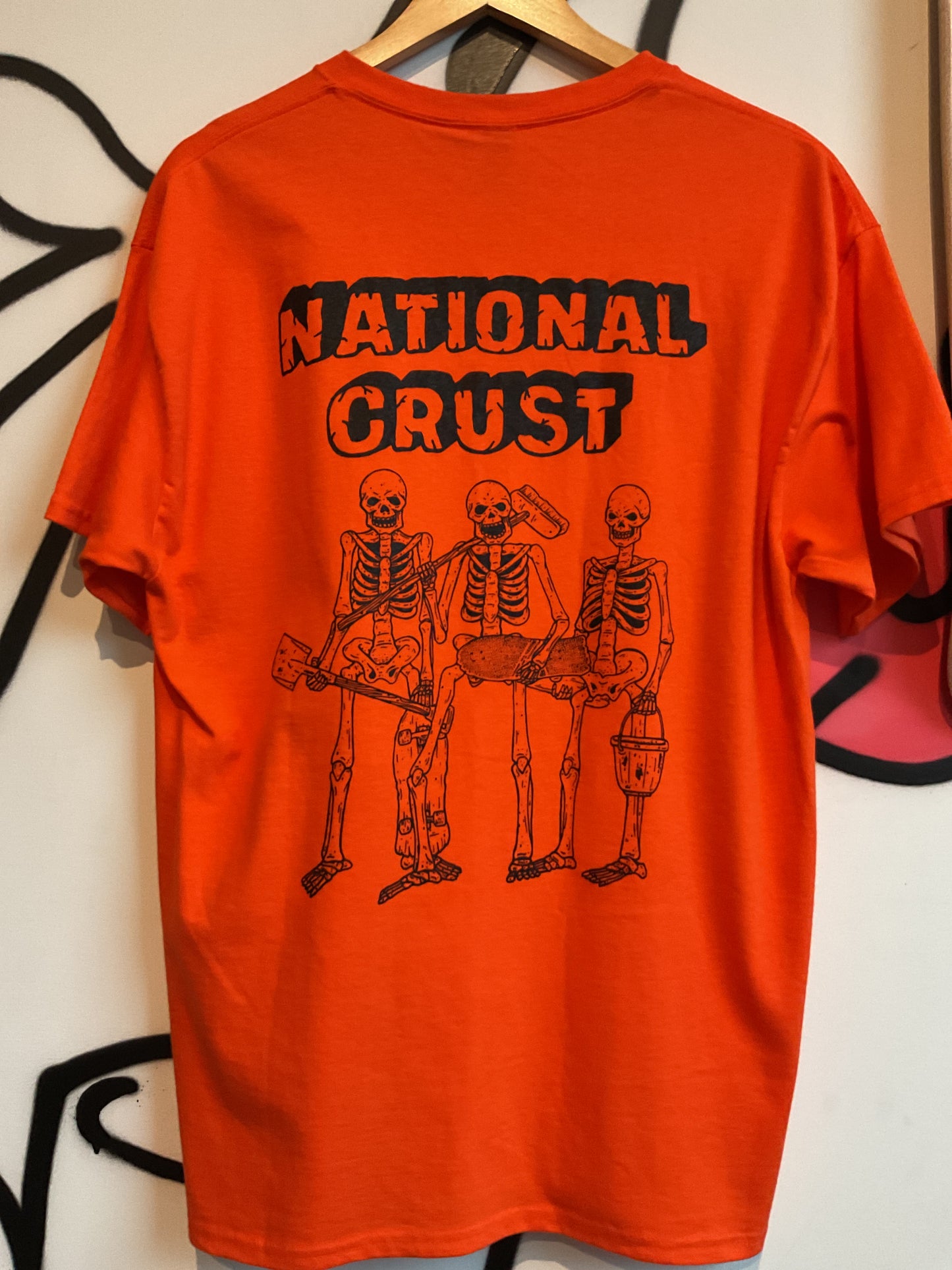 National Crust Logo Tee - Orange