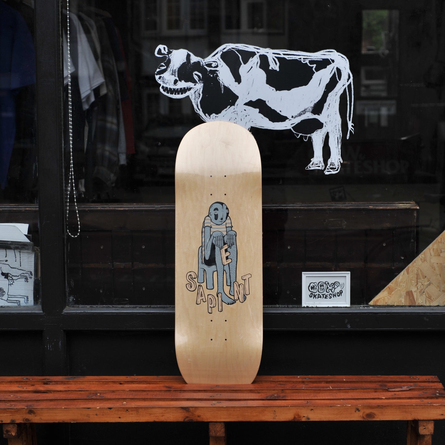 Sapient Skateboards 'PXXL' 10" (Natural)