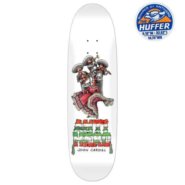 AntiHero Cardiel Liberdad 9.18" (White)
