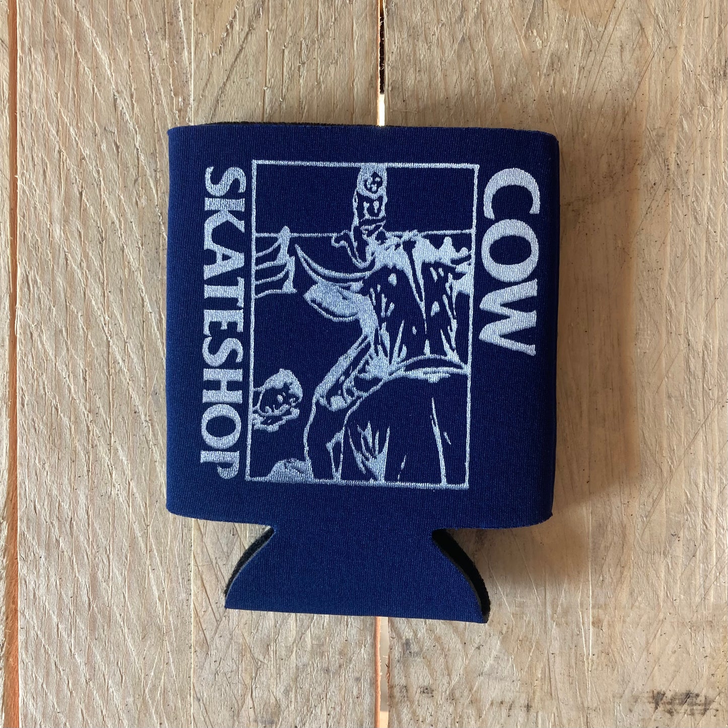 Family Cow Coozie - Navy/White