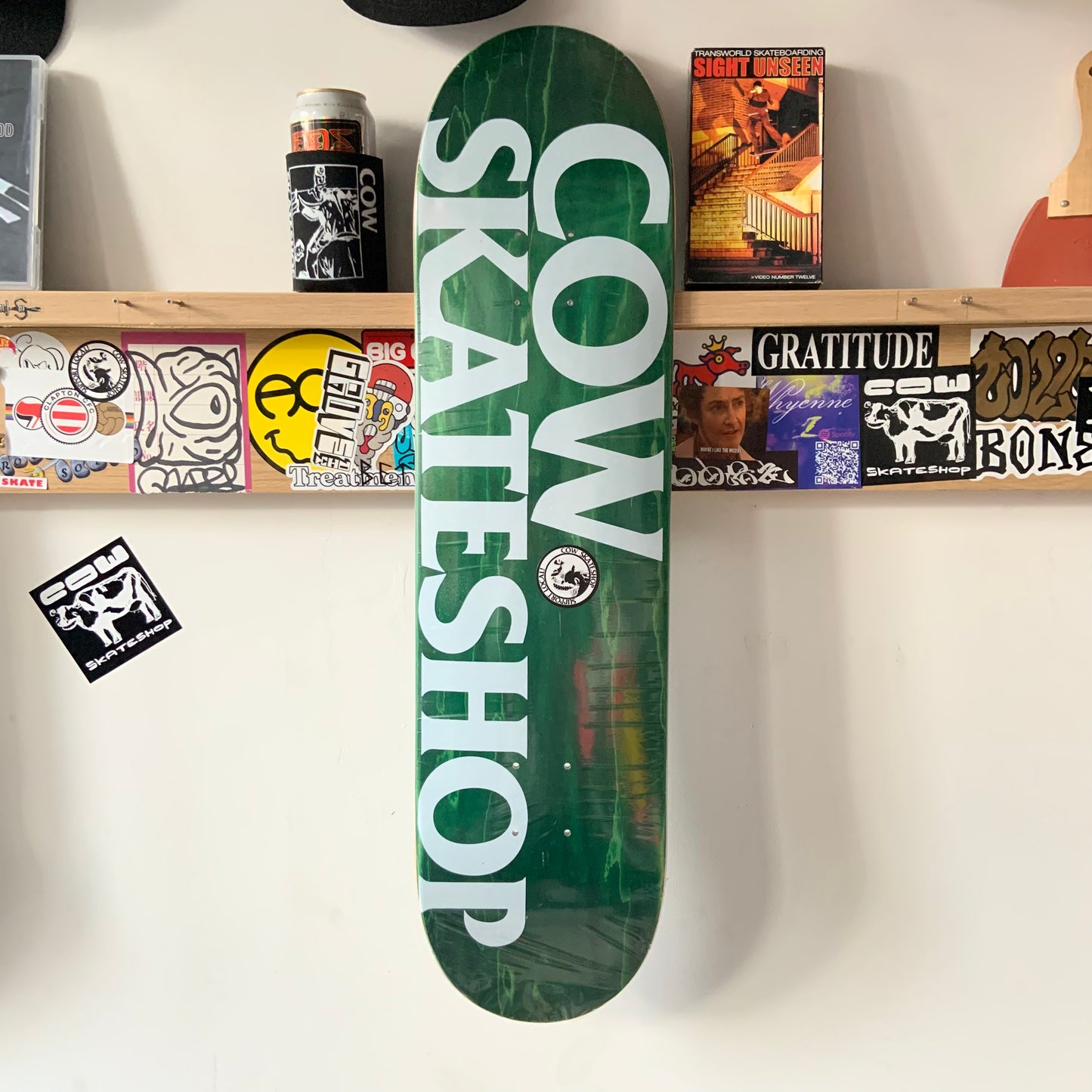 'Lost Dog' Shop Board 8" (Forest Green)