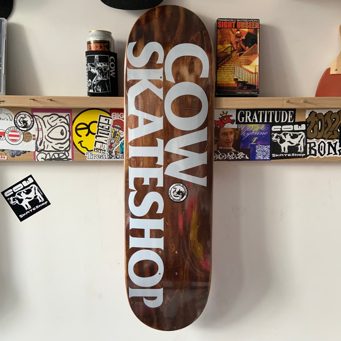 'Lost Dog' Shop Board 8.75" (Brown)