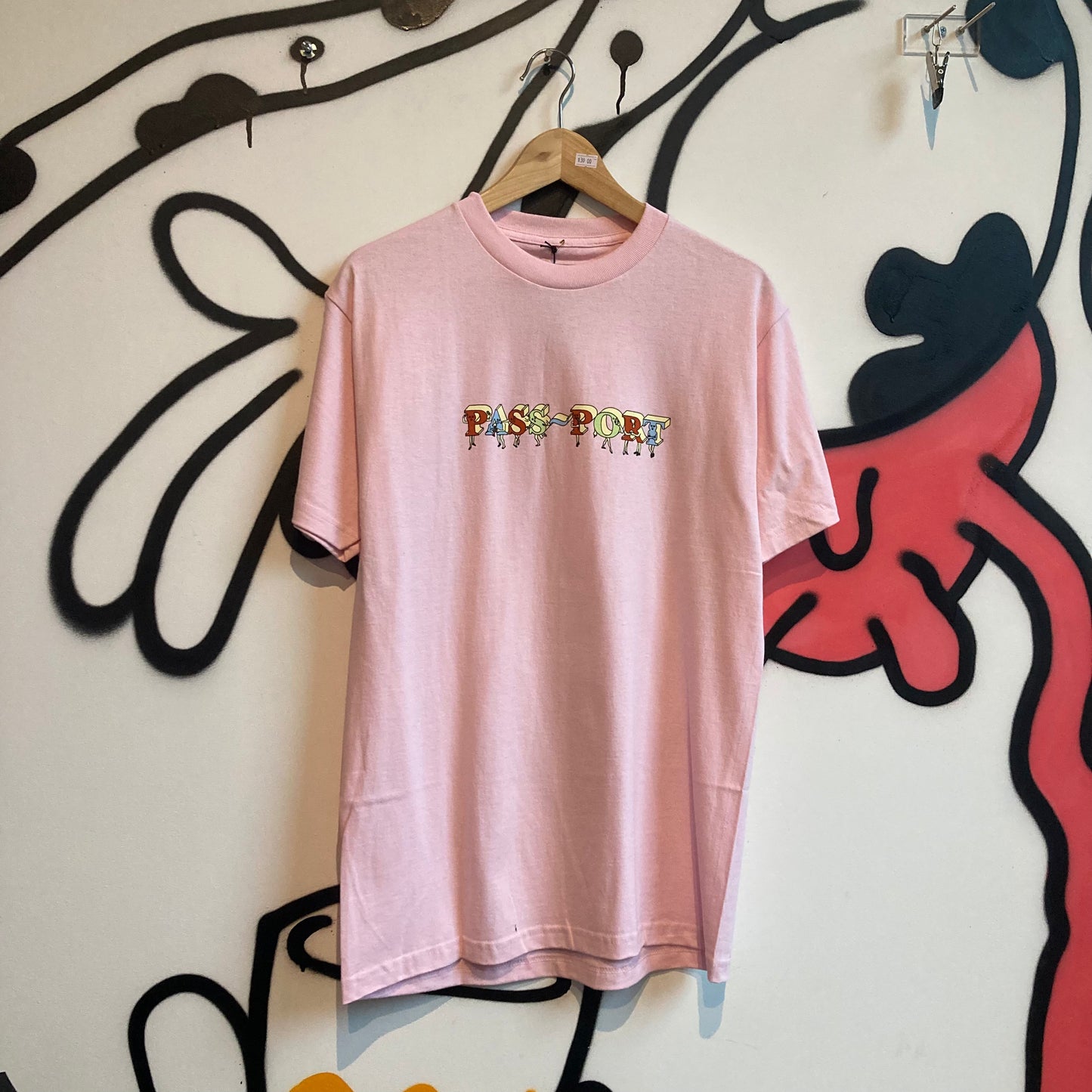 Passport Tshirt - Pink