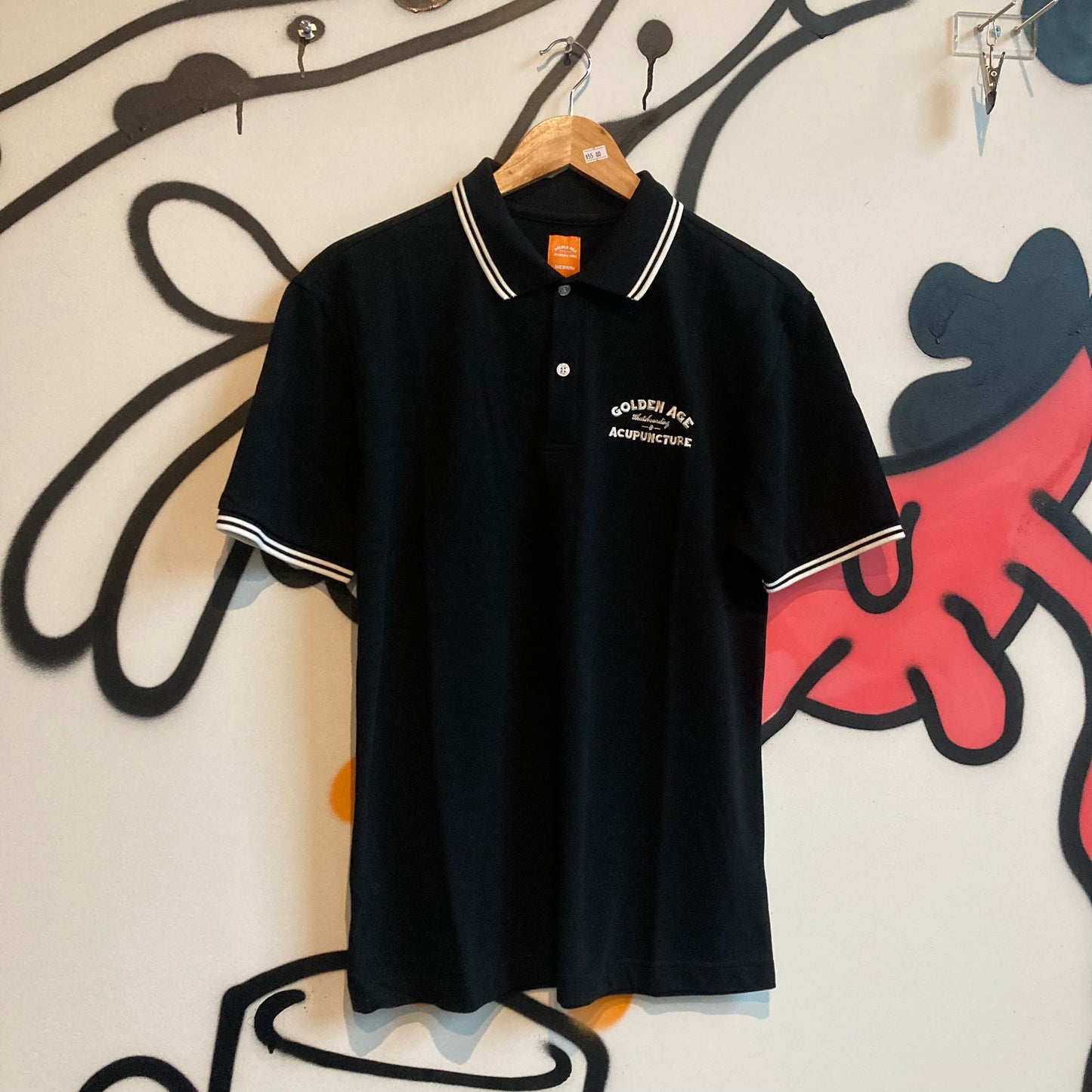 Golden Age Classic Polo (Black)