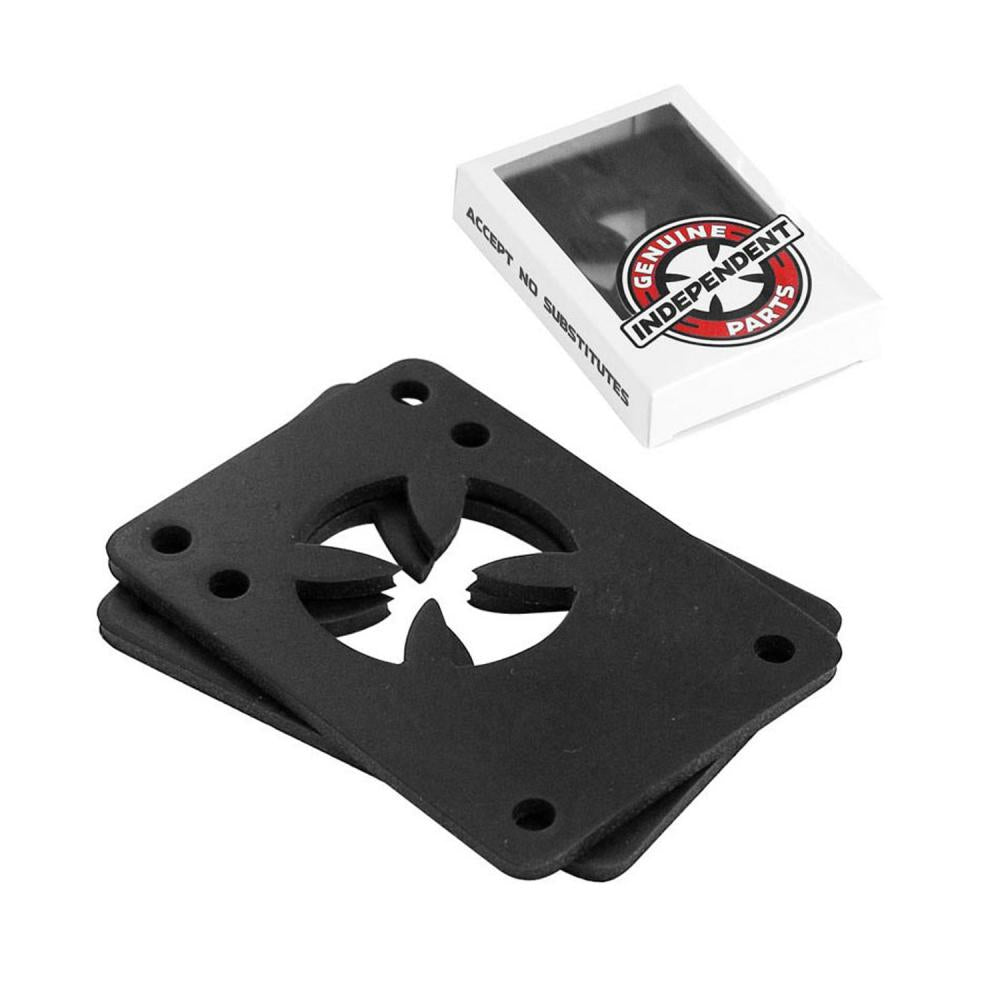 Indy Riser Pads Shock Pads (Pack of 2) Black 1/8 IN