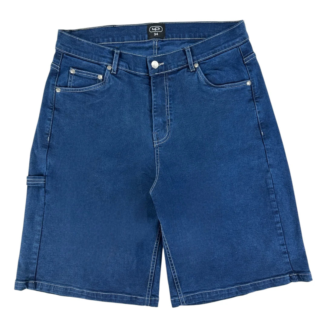 LP Skateboarding 10oz Denim Shorts (Dark Blue)