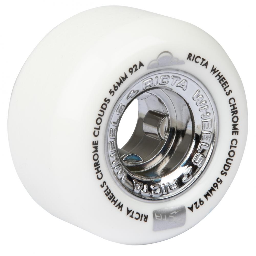 Ricta Chrome Clouds Black 92a 56MM (White)