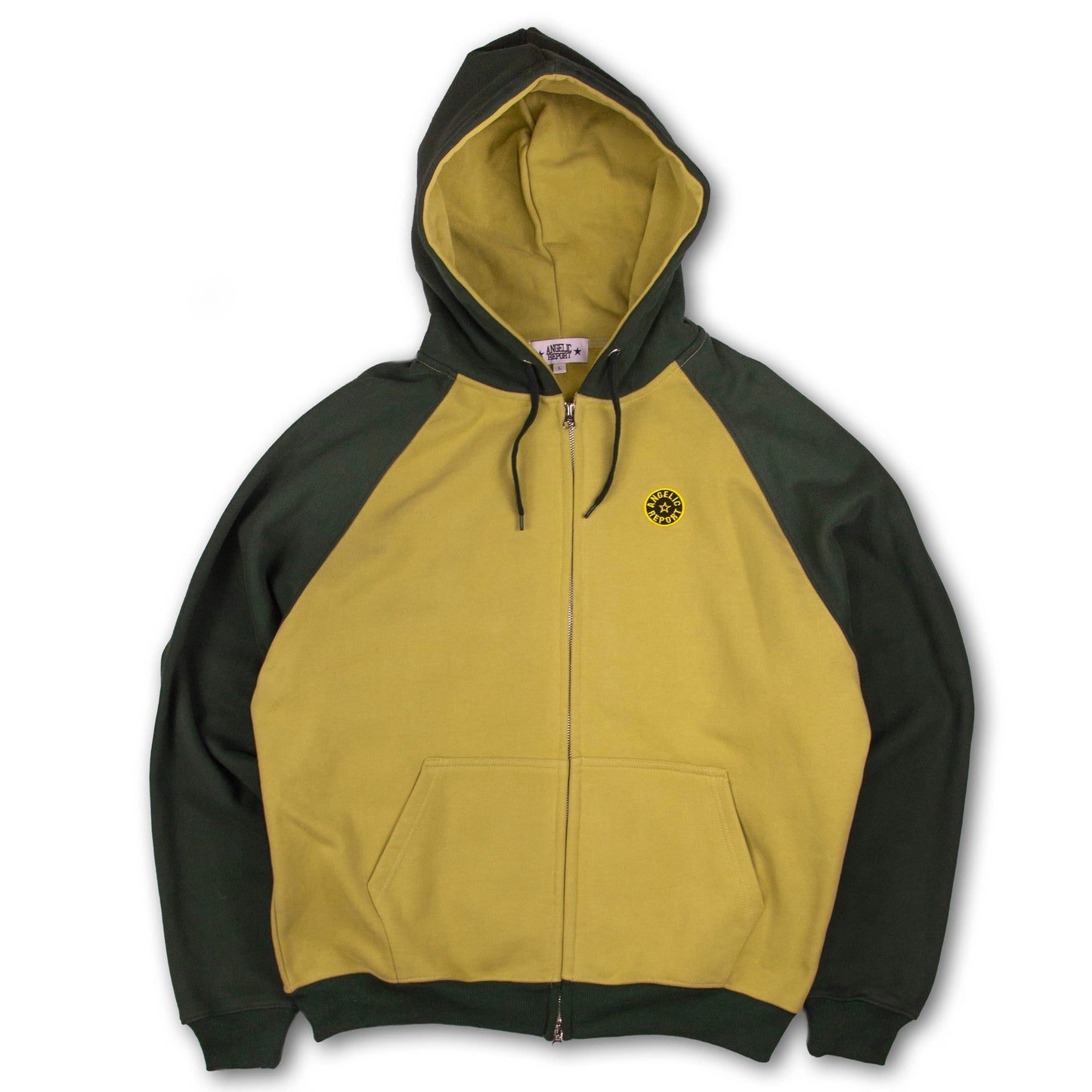 Angelic Report Quarter Hoodie (Green)