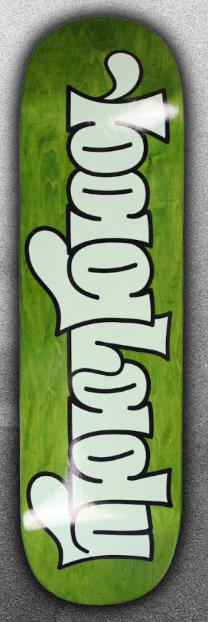 Baglady Throw Up 8.375" (Green Dye)