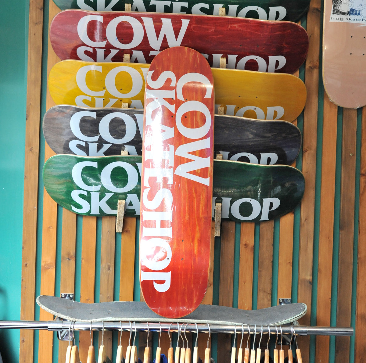 'Lost Dog' Shop Board 8.75" Classic Shape (Fire)