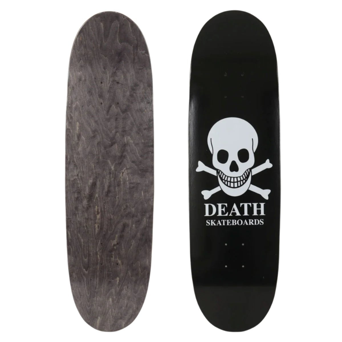 Death Skateboards OG SKULL BLACK 9.1” (90’s Lozenge shape)
