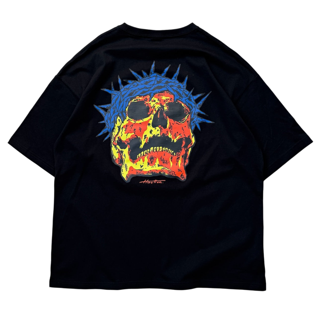 Hirotton BLOW AWAY T-Shirt (Black/Blue)