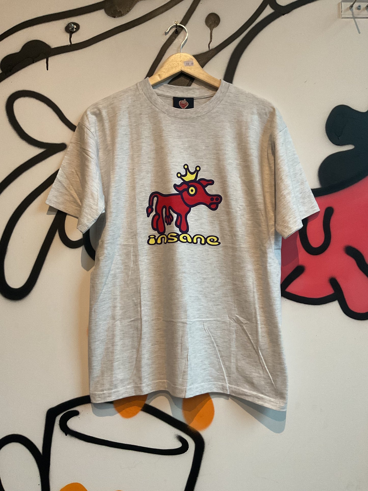 Insane Cow Tee - Gray