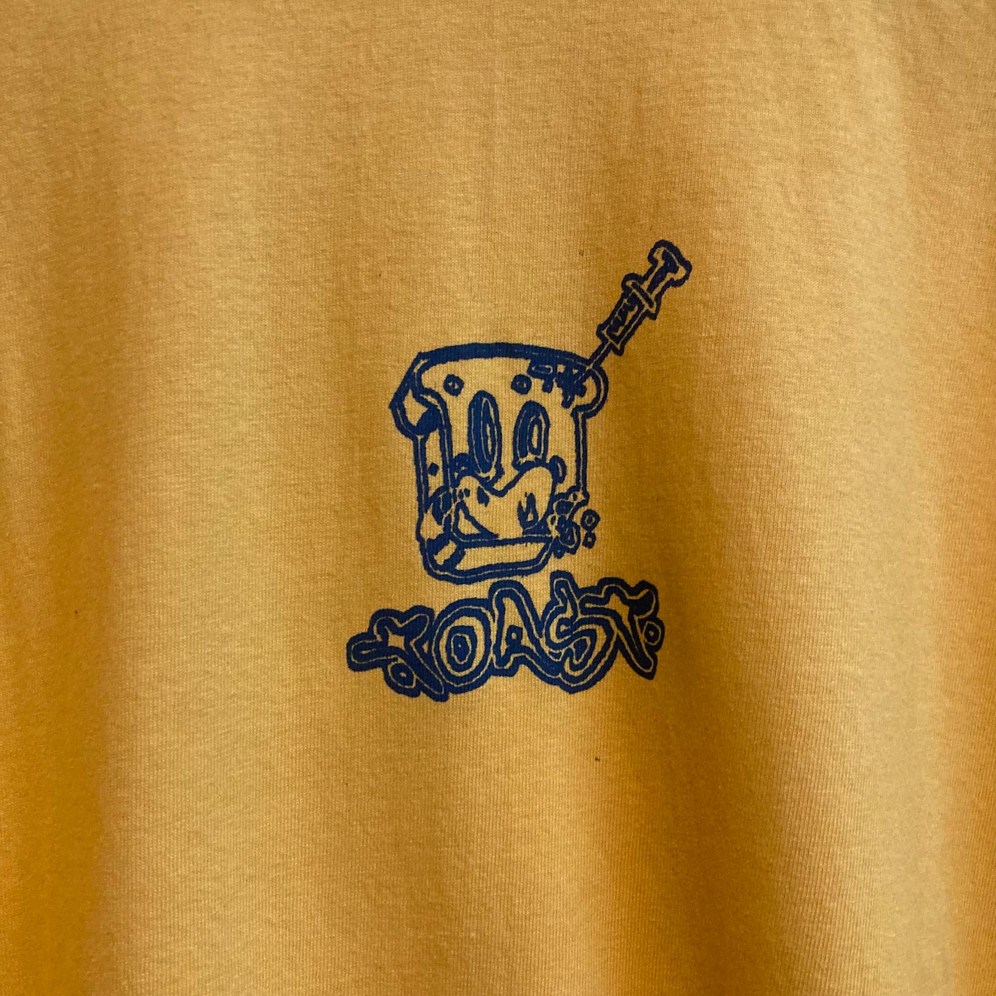 Toast Logo Long Sleeve - Yellow