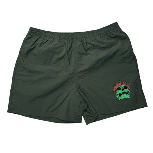 Hirotton BLOW AWAY Nylon Shorts (Olive)