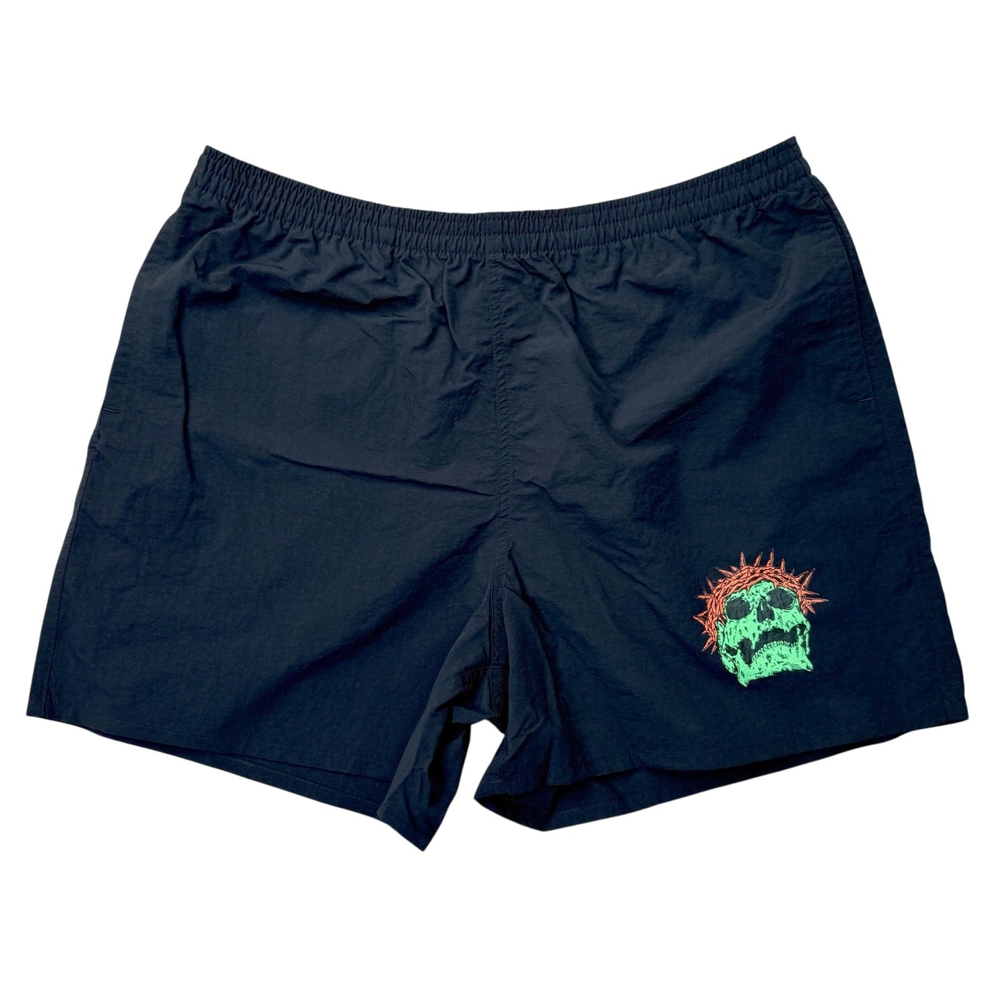 Hirotton BLOW AWAY Nylon Shorts (Black)