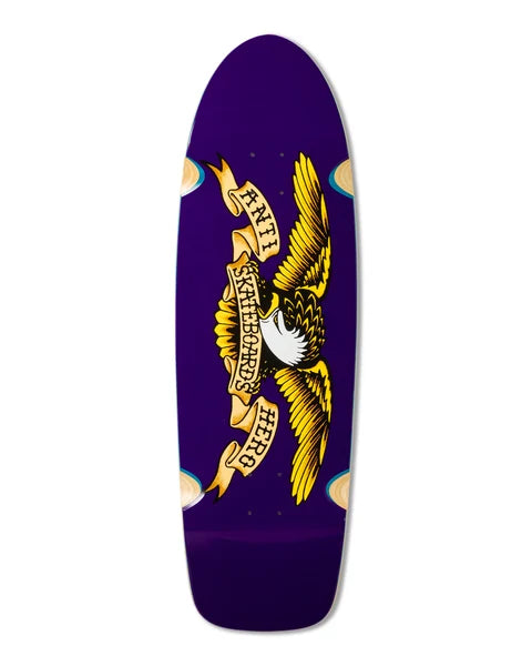 Anti Hero Shaped Eagle Caster Deck 10.125" (Purple)