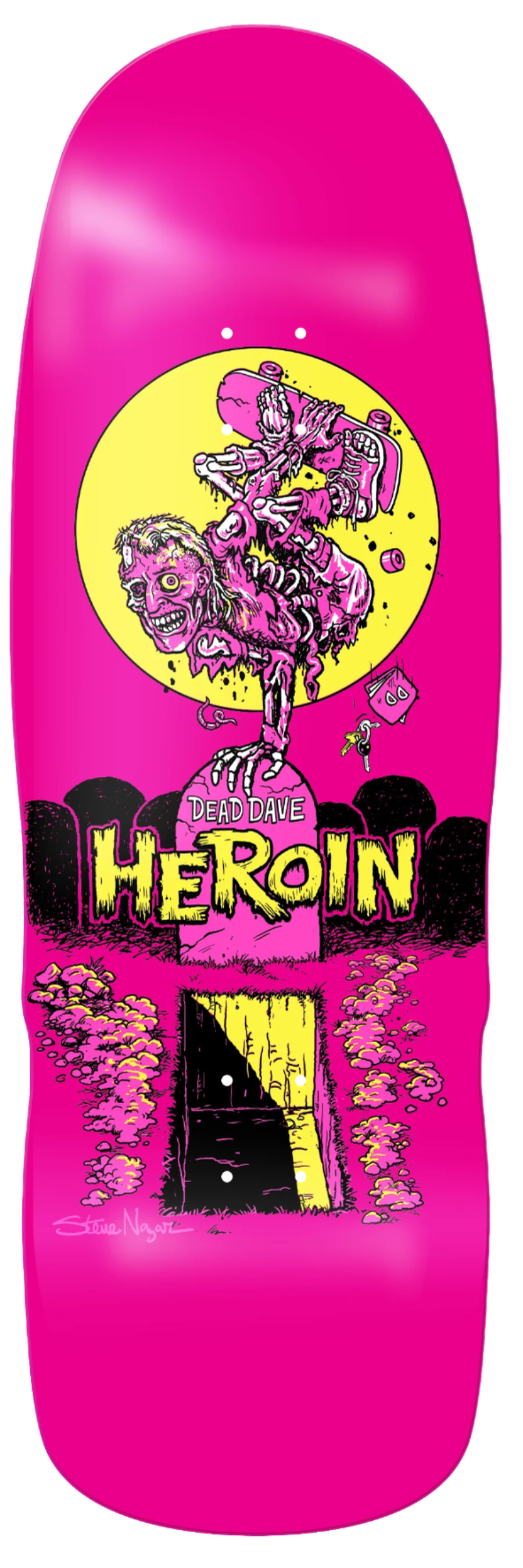 Heroin Dead Dave Skate Zombie 10.4"