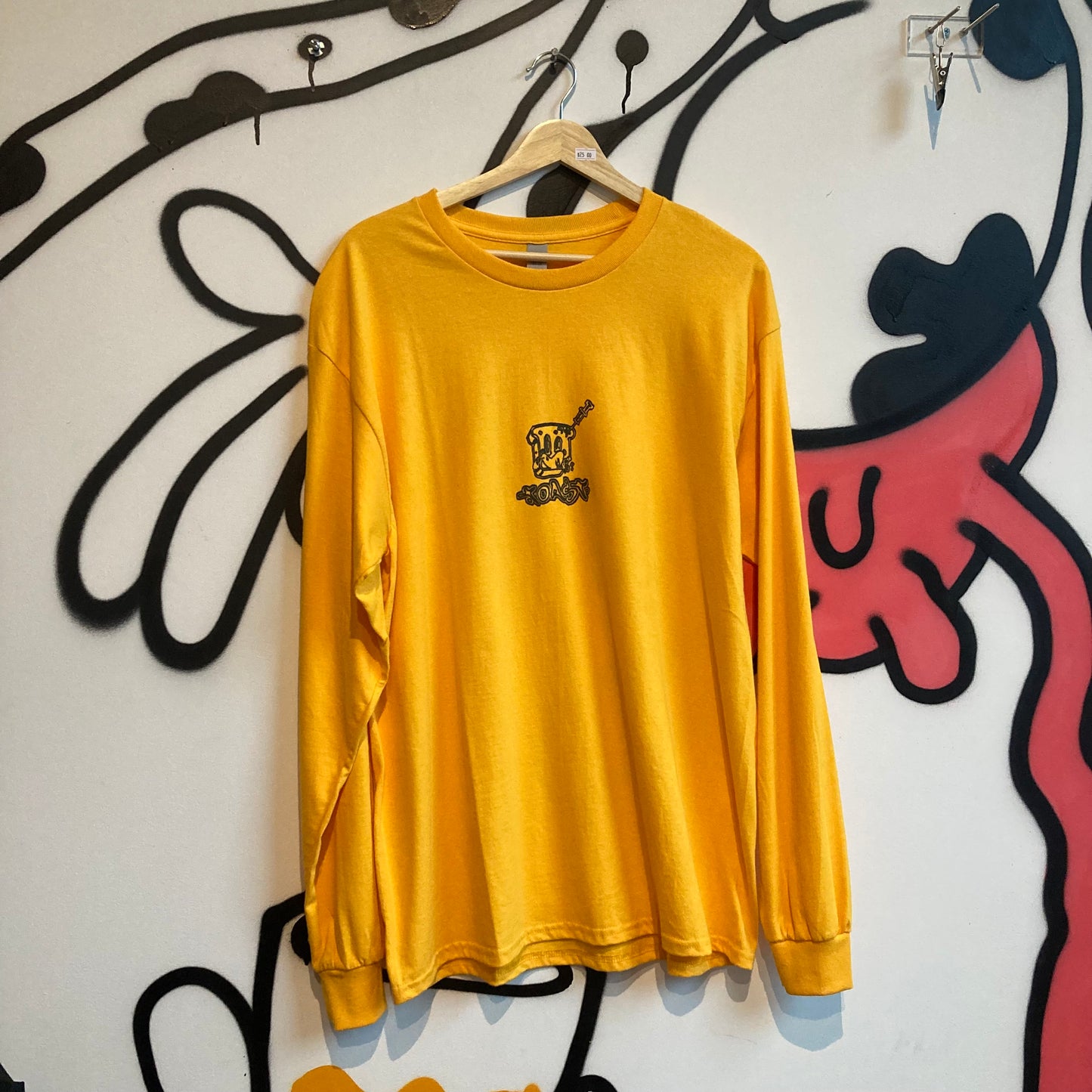 Toast Logo Long Sleeve - Yellow