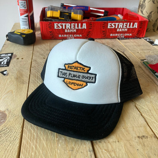 Pathetic London Trucker - Black/White