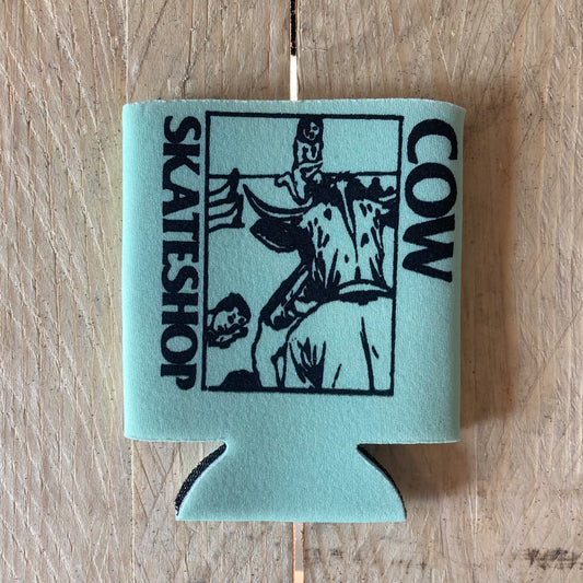 Family Cow Coozie - Mint/Black
