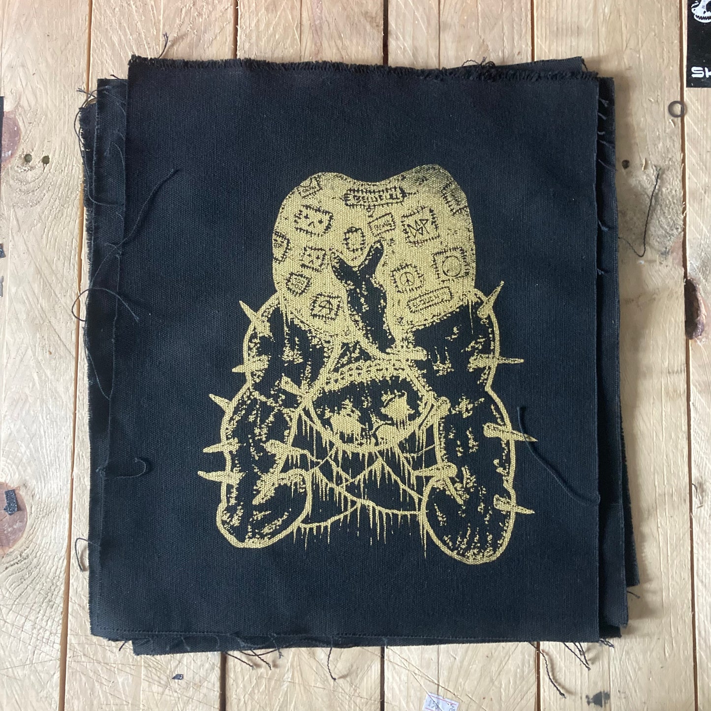 Bellyful Skates Back Patch