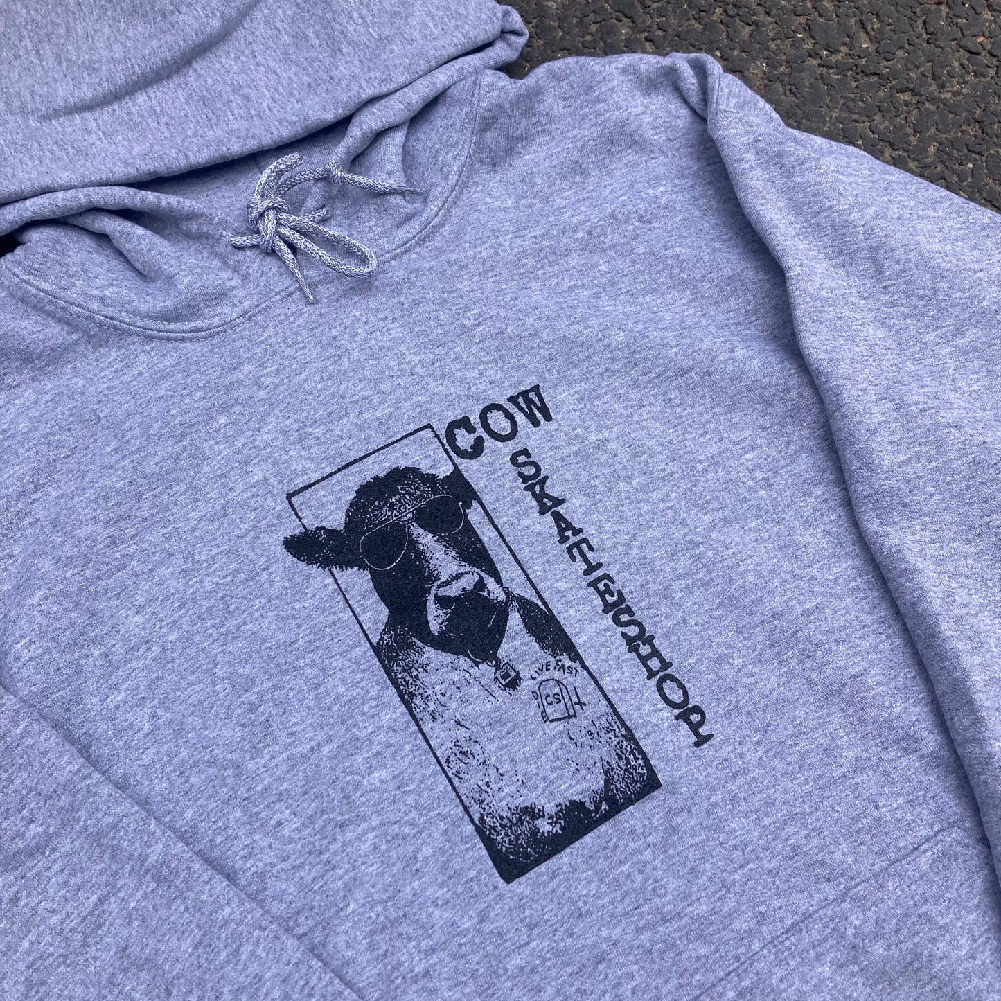 Cow Skateshop GG Hoodie (Grey)