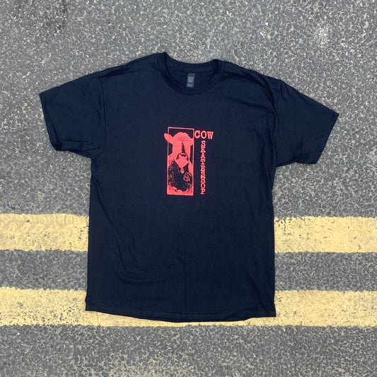 Cow Skateshop GG Tee (Black/Red)