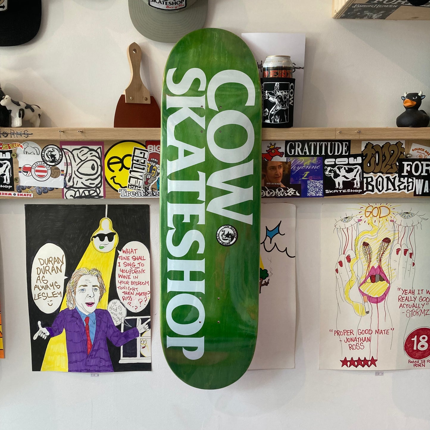 'Lost Dog' Shop Board - 9" (Green)