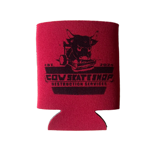 Destruction Services Coozie (Black/Red)