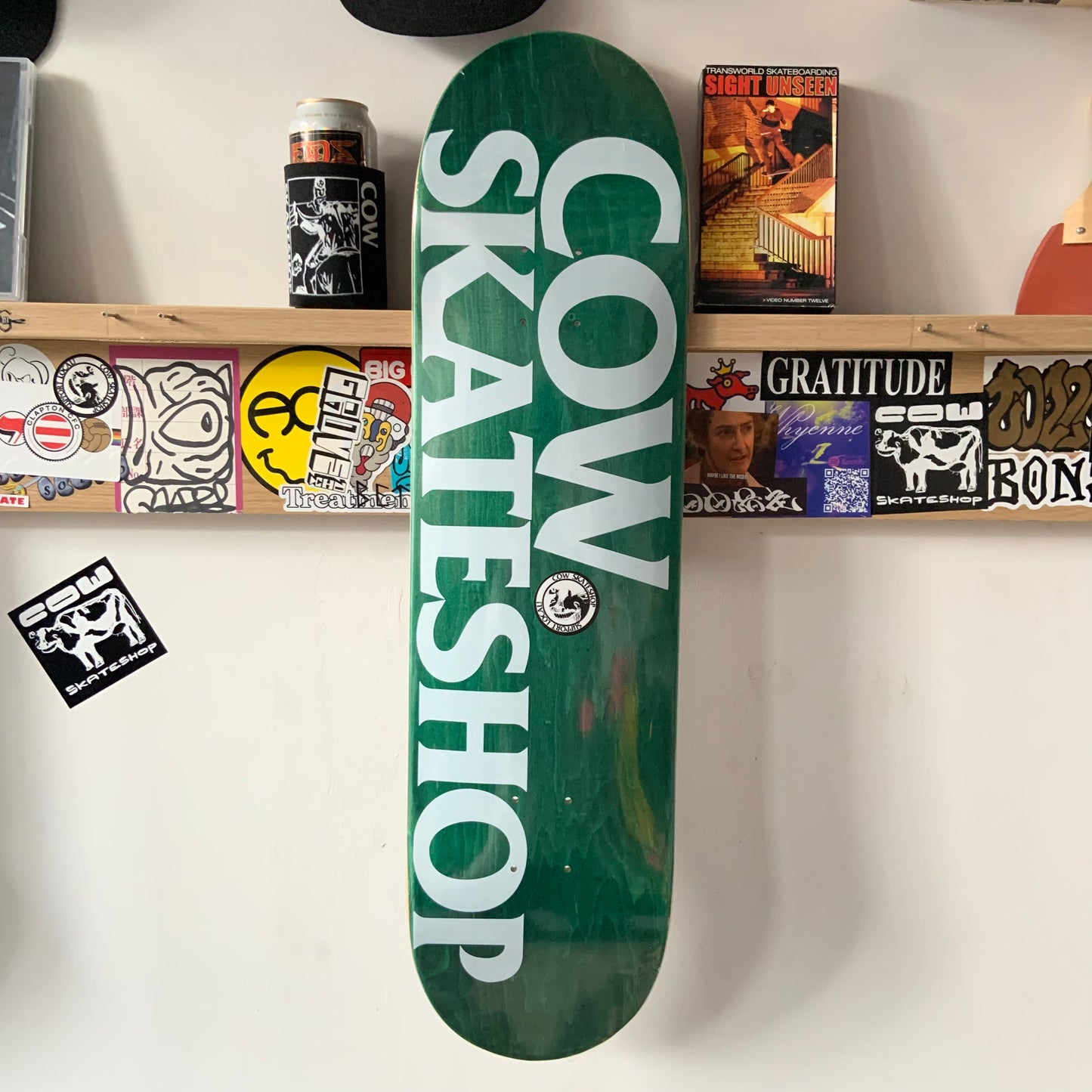 'Lost Dog' Shop Board 8.25" (Forest Green)