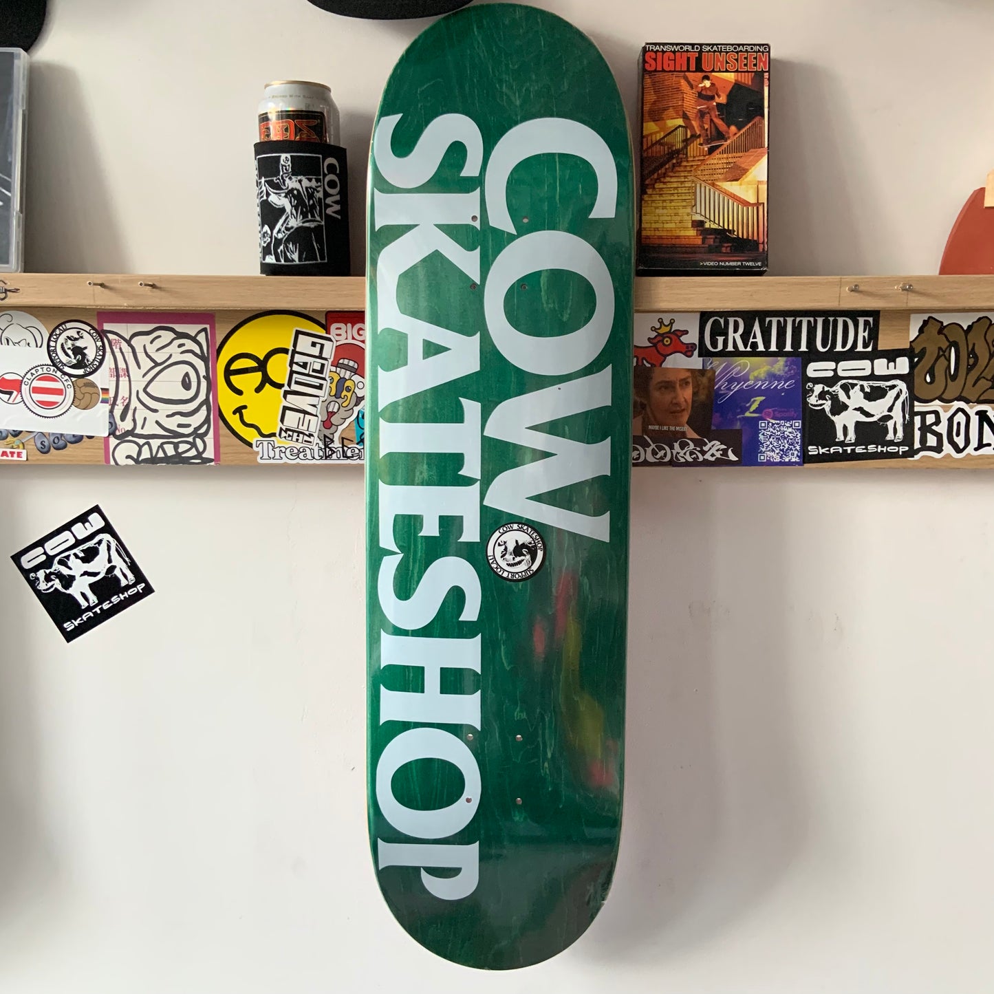 'Lost Dog' Shop Board 8.75" (Forest Green)