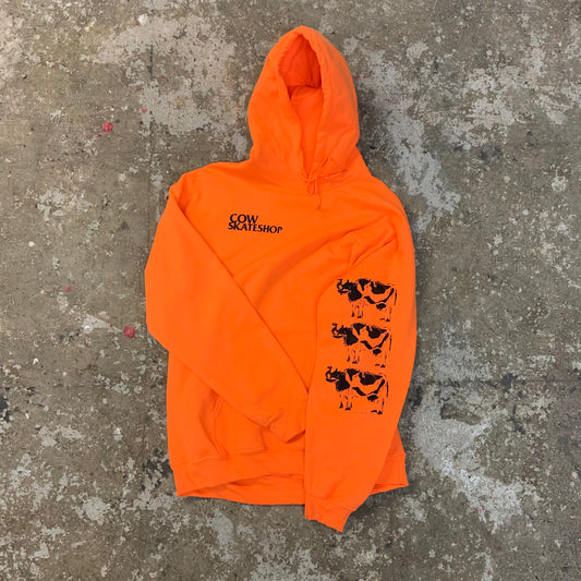 'Lost Dog' Shop Hoodie (Safety Orange)