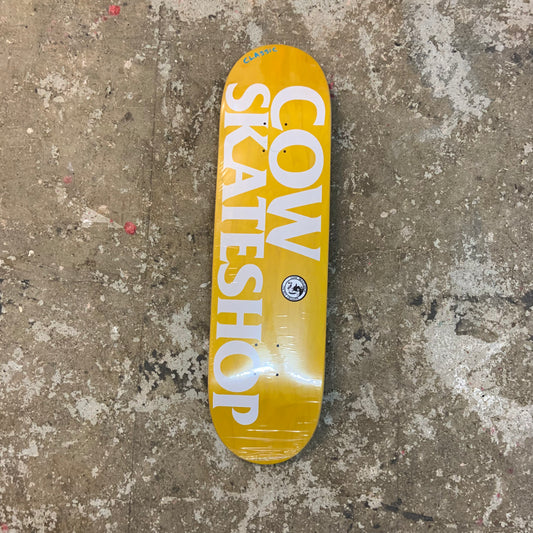 'Lost Dog' Shop Board 8.5" Classic Shape (Yellow)