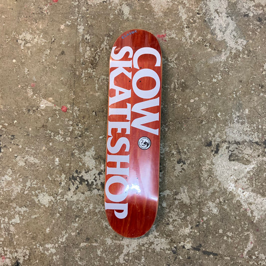 'Lost Dog' Shop Board 8" Classic Shape (Red)