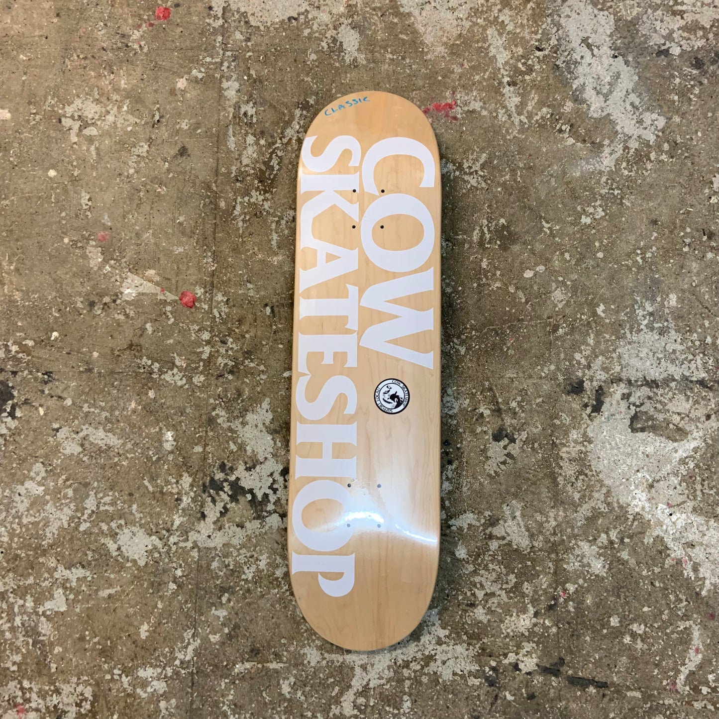 'Lost Dog' Shop Board 8.25" Classic Shape (Natural)