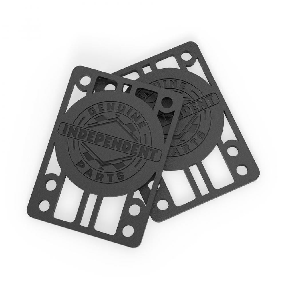 Indy Riser Pads 1/8 (Pack of 2) Black 1/8 IN