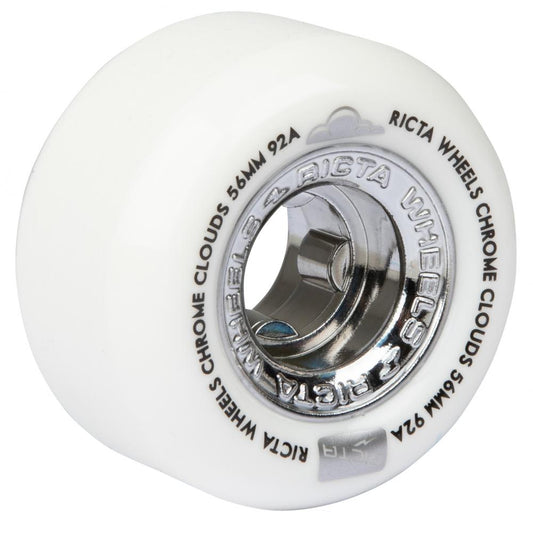 Ricta Chrome Clouds Black 92a 56MM (White)