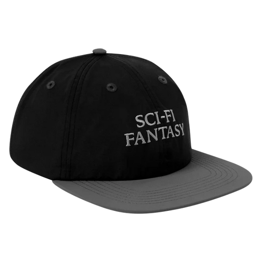 Sci-Fi Fantasy Nylon Logo Hat (Black)