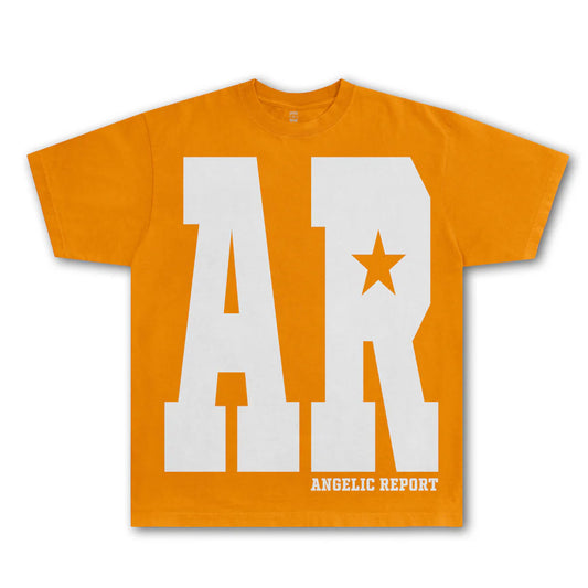 Angelic Report Diplomatic Tee (Orange)