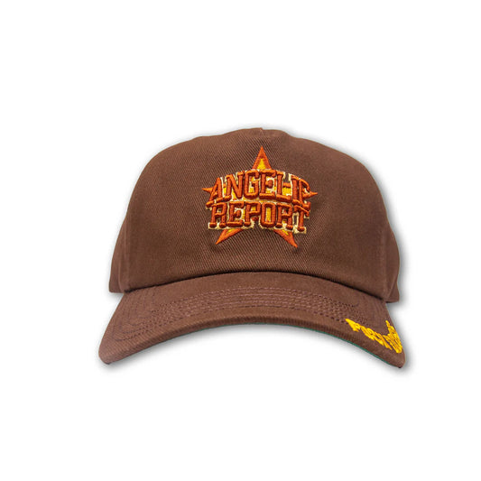 Angelic Report Logo Hat (Brown)