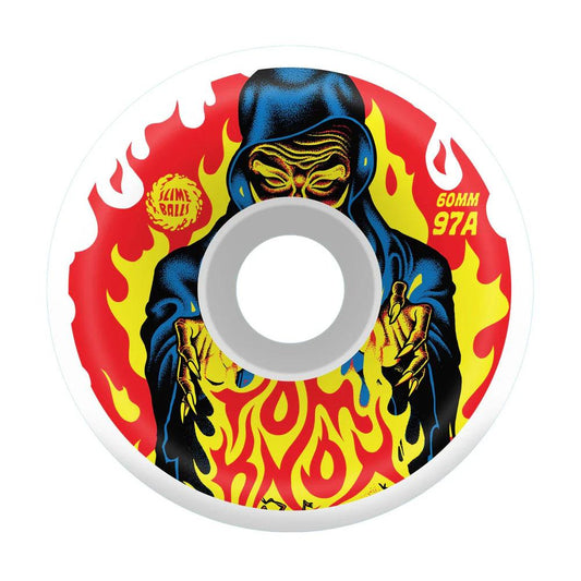 Slime Balls Wheels Tom Knox Reissue Vomits 97a 60MM (White)