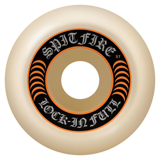 Spitfire Formula Four Wheels Lock In Full 99DU Natural 57 MM