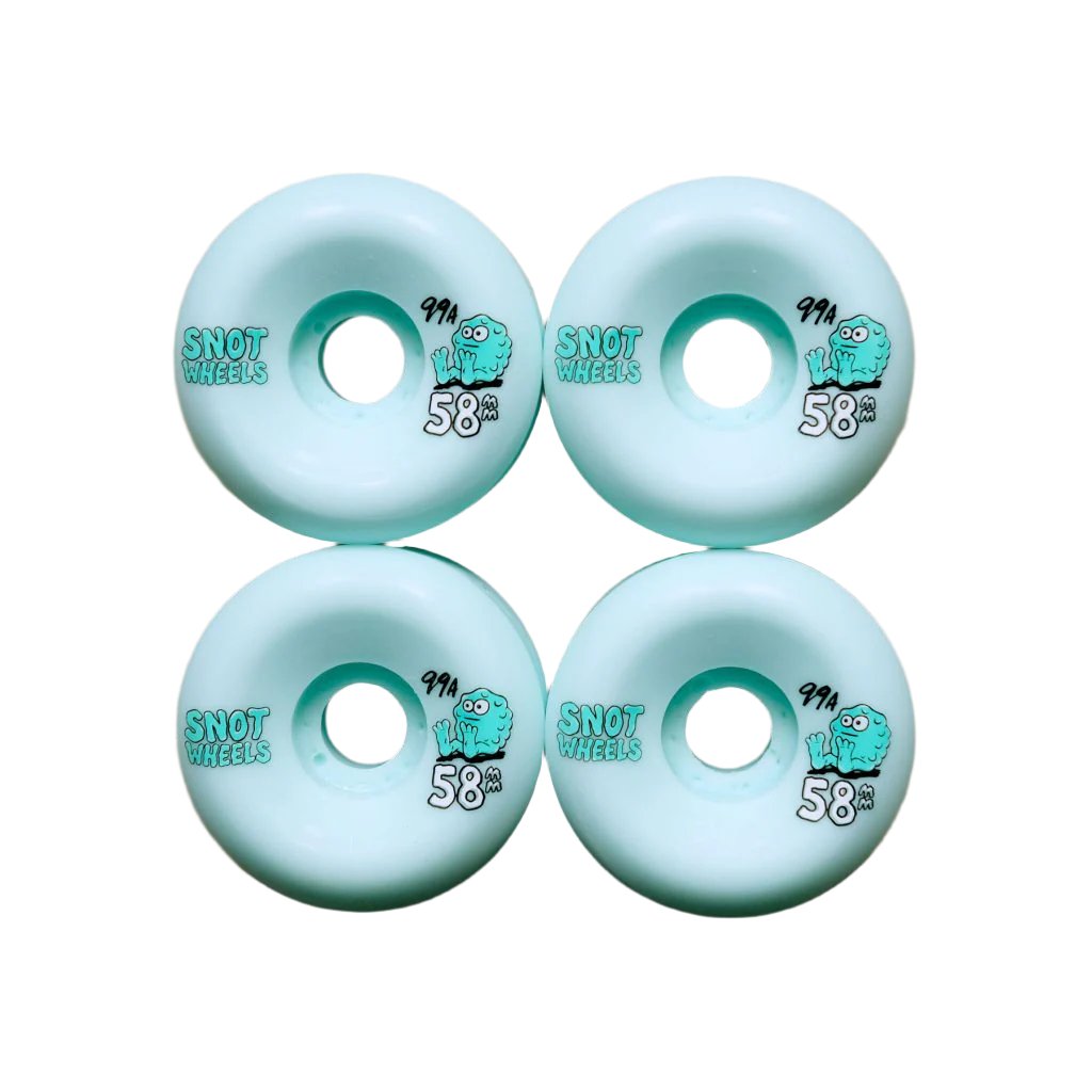 Snot Wheels - Teal 58MM